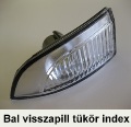 Renault Fluence visszapillantó tükör index bal - Renault alkatrészek Renault Fluence visszapillantó tükör index bal - utángyártott Renault alkatrészek