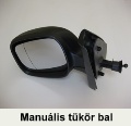 Renault Kangoo II manuális tükör bal Renault Kangoo II manuális tükör bal - Renault autóalkatrészek