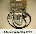 Renault Megane II 1.5 dci vezérműszíj készlet vízpumpával - Renault alkatrészek Renault Megane II 1.5 dci vezérműszíj készlet vízpumpával - Renault autóalkatrészek