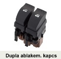 Renault Megane II dupla ablakemelő kapcsoló - Renault alkatrészek Renault Megane II dupla ablakemelő kapcsoló - Renault autóalkatrészek