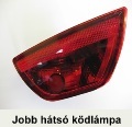Renault Megane III Coupé jobb hátsó ködlámpa Renault Megane III Coupé jobb hátsó ködlámpa - Renault alkatrészek