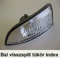 Renault Scenic III bal visszapillantó tükör index Renault Scenic III bal visszapillantó tükör index - Renault autóalkatrészek