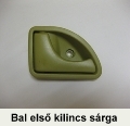 Renault Twingo bal első belső kilincs sárga Renault Twingo bal első belső kilincs sárga - Renault autóalkatrészek