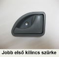 Renault Twingo jobb első belső kilincs szürke Renault Twingo jobb első belső kilincs szürke - Renault autóalkatrészek